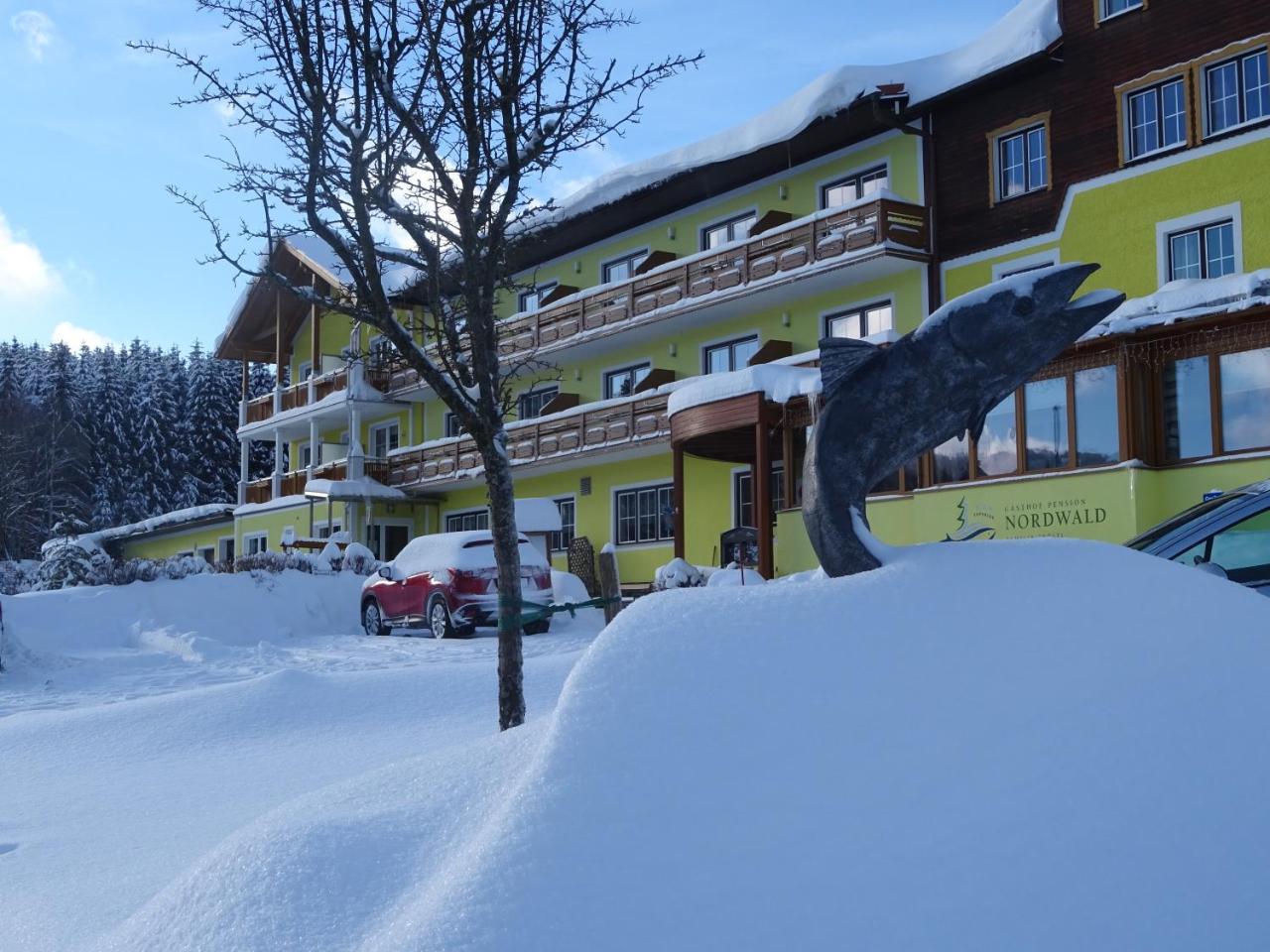 Gasthof-Pension Nordwald Harbach  Exterior photo